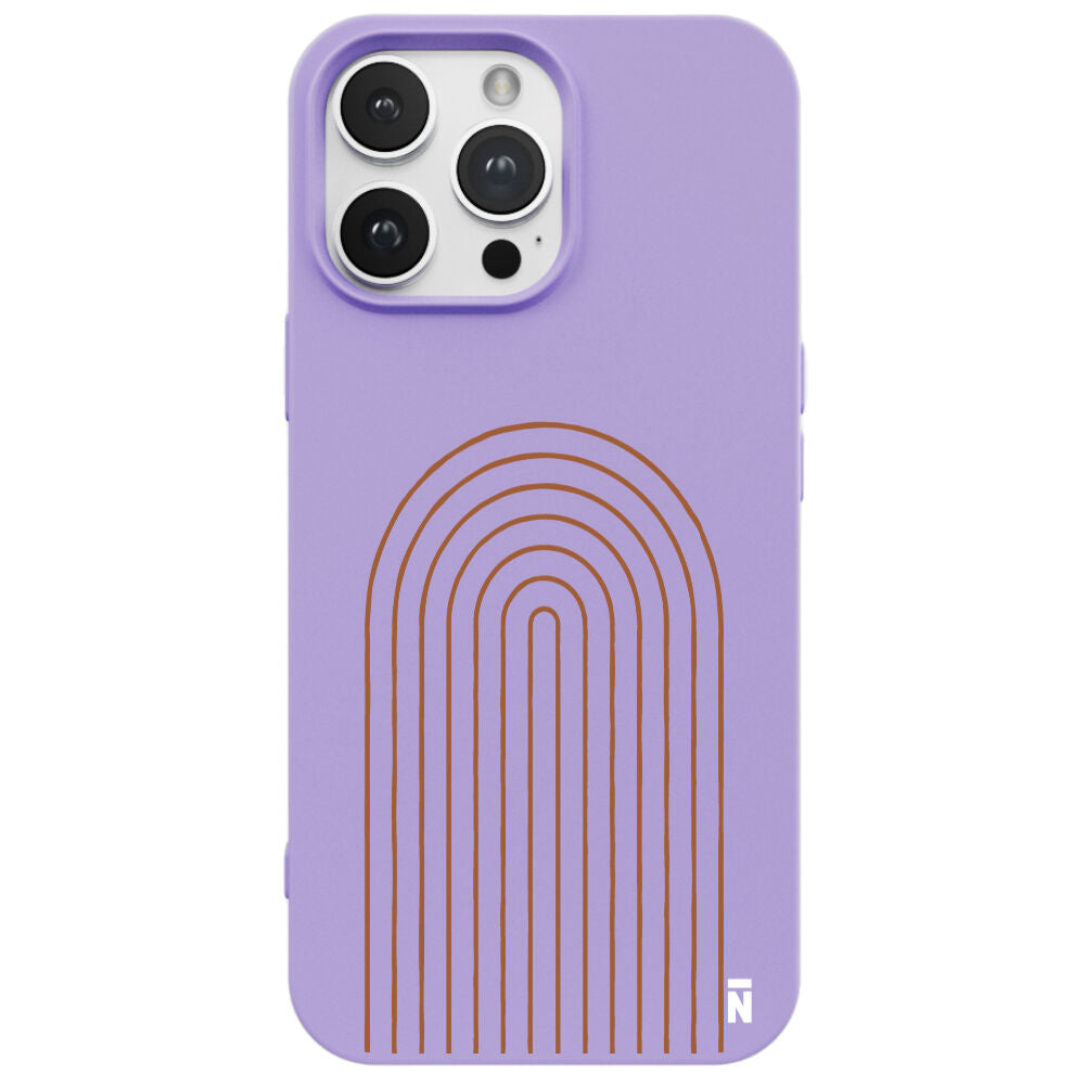 iPhone 15 Pro Max Boho Style Rainbow Telefon Kılıfı – Casen Store