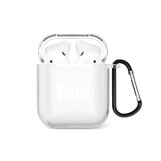 This. AirPods Şeffaf Kılıf