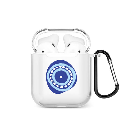 Lucky Eye AirPods Şeffaf Kılıf