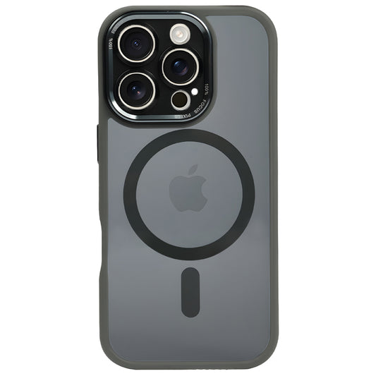 iPhone 15 Pro Kamera Korumalı Focus Siyah Magsafe