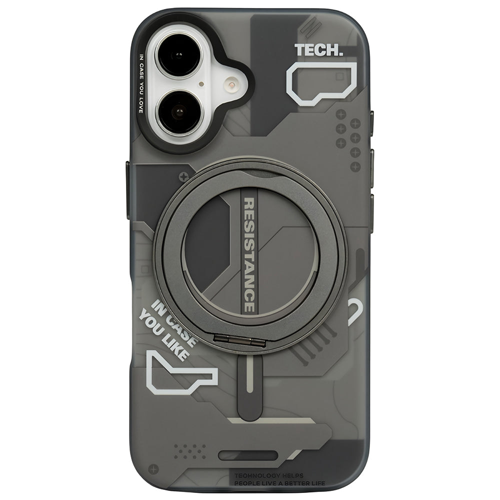 iPhone 16 Resistance Standlı Magsafe Magsafe Telefon Kılıfı
