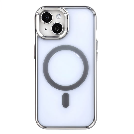 iPhone 15 Pro Max Kamera Standlı Magsafe Telefon Kılıfı Gri