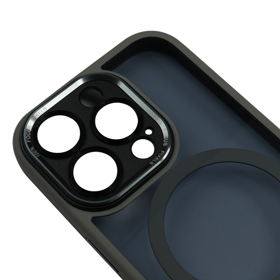 iPhone 16 Pro Max Kamera Korumalı Focus Siyah Magsafe Telefon Kılıfı