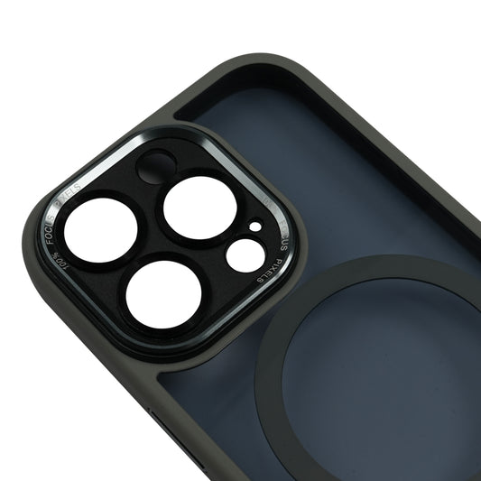 iPhone 15 Plus Kamera Korumalı Focus Siyah Magsafe