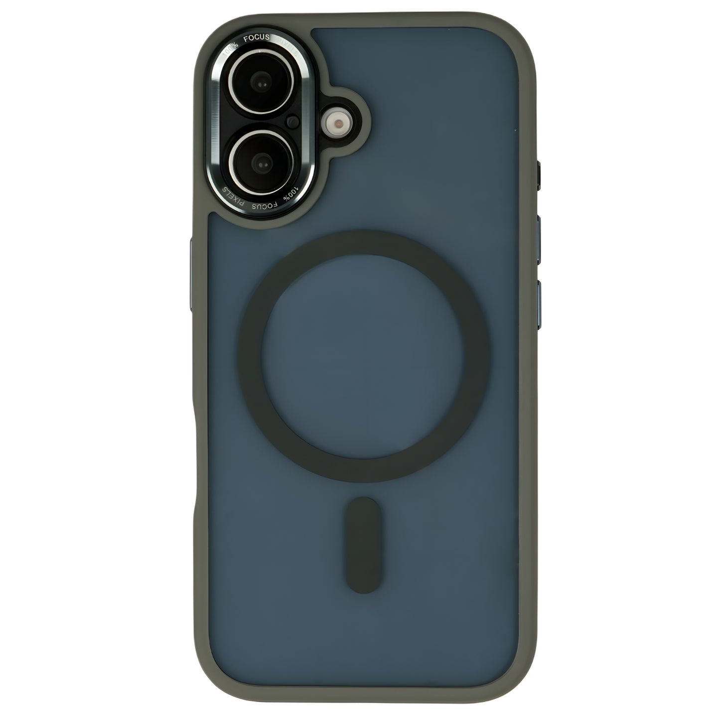 iPhone 16 Plus Kamera Korumalı Focus Siyah Magsafe