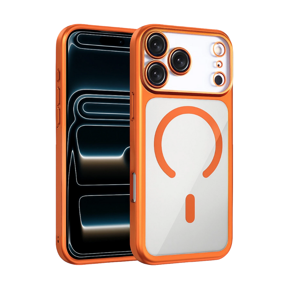 iPhone 17 Pro Max Chrome Magsafe Telefon Kılıfı