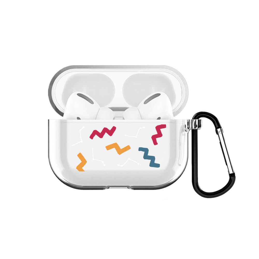 Fun zZz AirPods Pro Şeffaf Kılıf