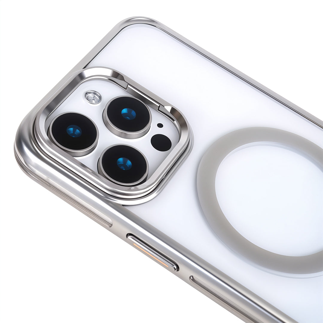 iPhone 15 Pro Kamera Standlı Magsafe Telefon Kılıfı