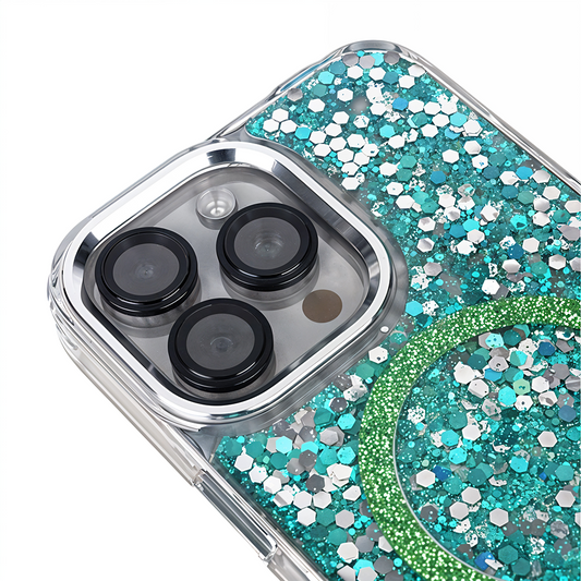 iPhone 16 Pro Max Simli Dolgulu Magsafe Telefon Kılıfı