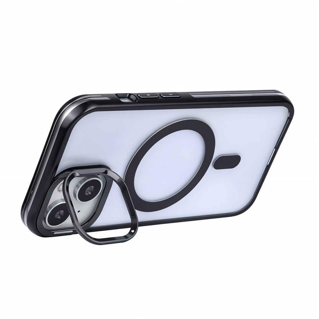 iPhone 15 Kamera Standlı Magsafe Telefon Kılıfı