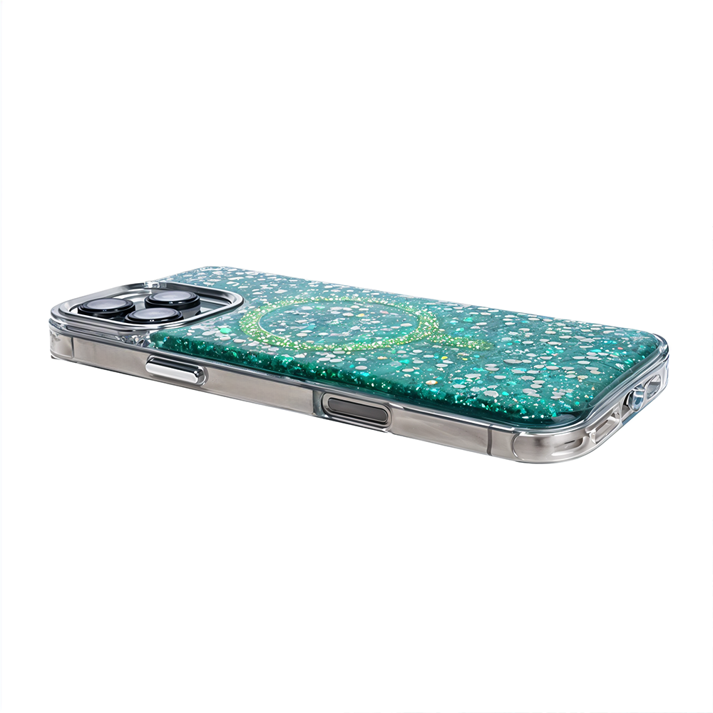 iPhone 16 Pro Max Simli Dolgulu Magsafe Telefon Kılıfı