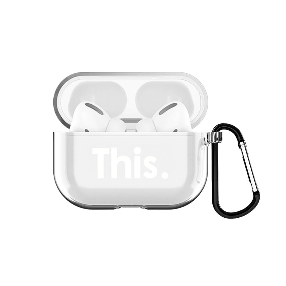 This. AirPods Pro Şeffaf Kılıf