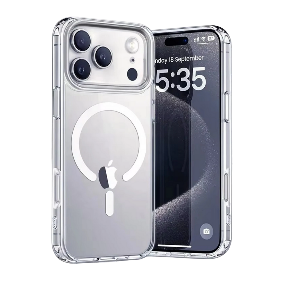 iPhone 17 Pro Max Ace Şeffaf Magsafe Telefon Kılıfı