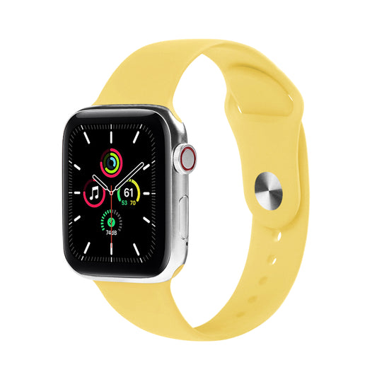 Apple Watch Silicone Yellow Saat Kordonu