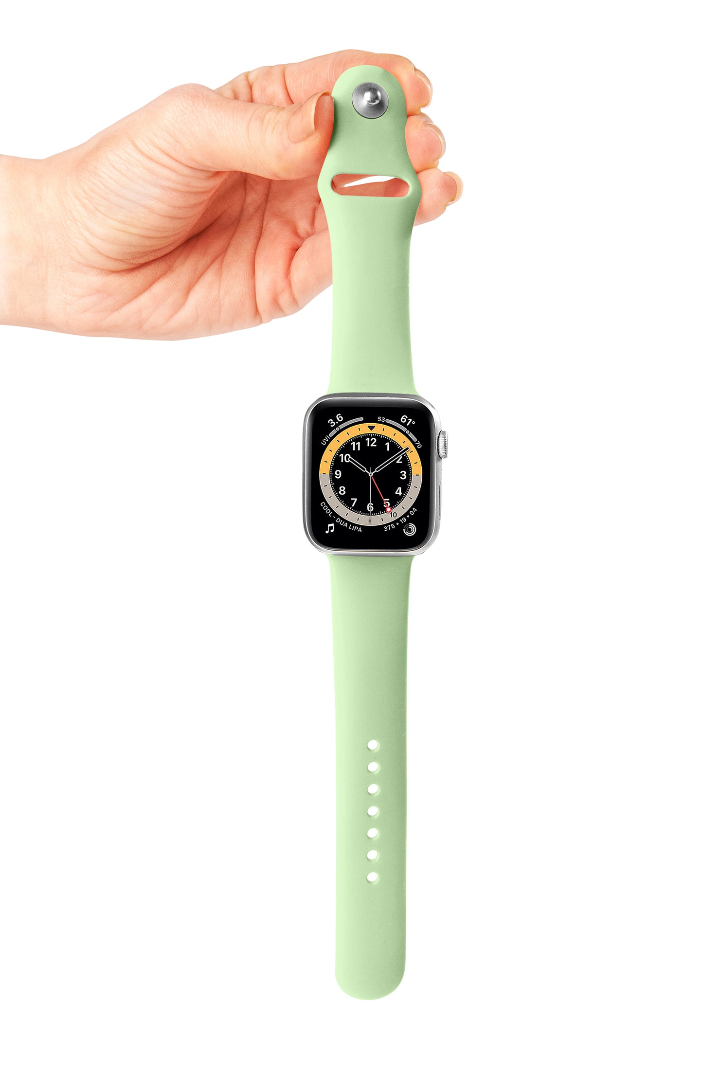 Apple Watch Silicone Marine Green Saat Kordonu