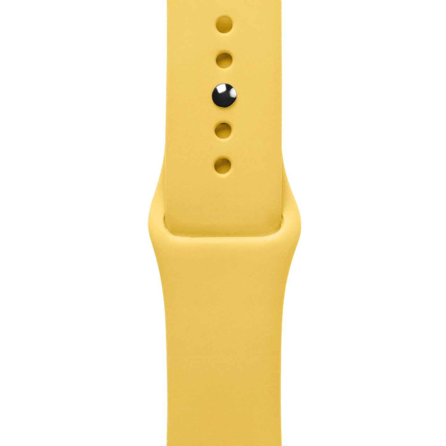 Apple Watch Silicone Yellow Saat Kordonu