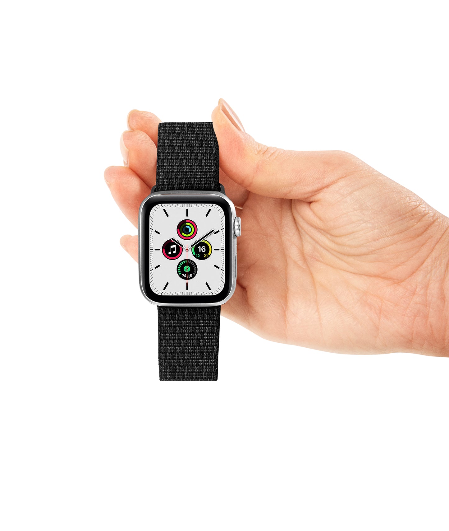 Apple Watch Sport Loop Black Kordon