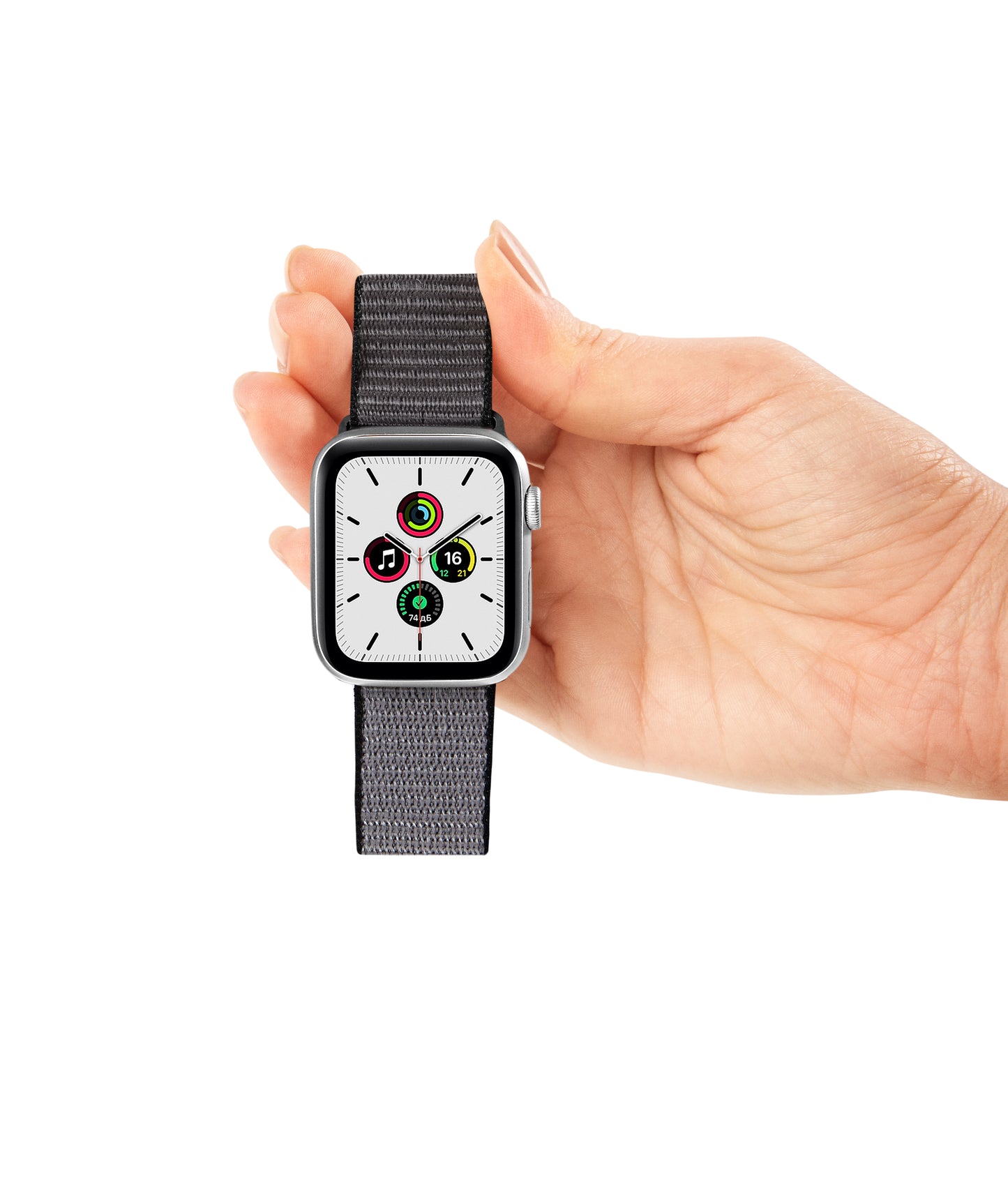 Apple Watch Sport Loop Anchor Gray Kordon