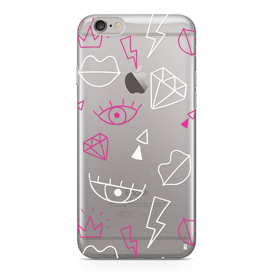 iPhone 6 Plus Lovely Pattern Telefon Kılıfı