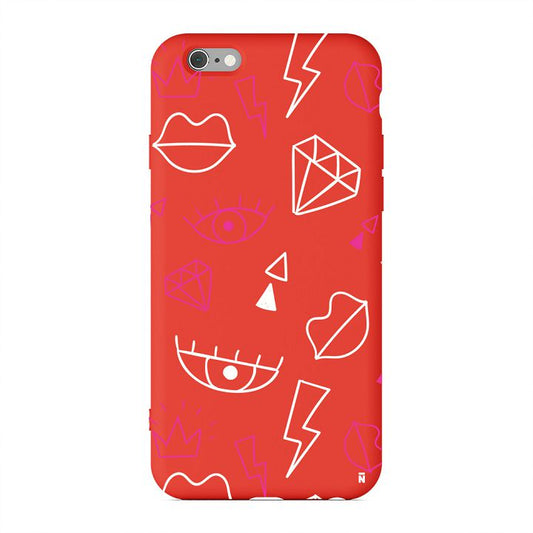 iPhone 6 Plus Lovely Pattern Telefon Kılıfı