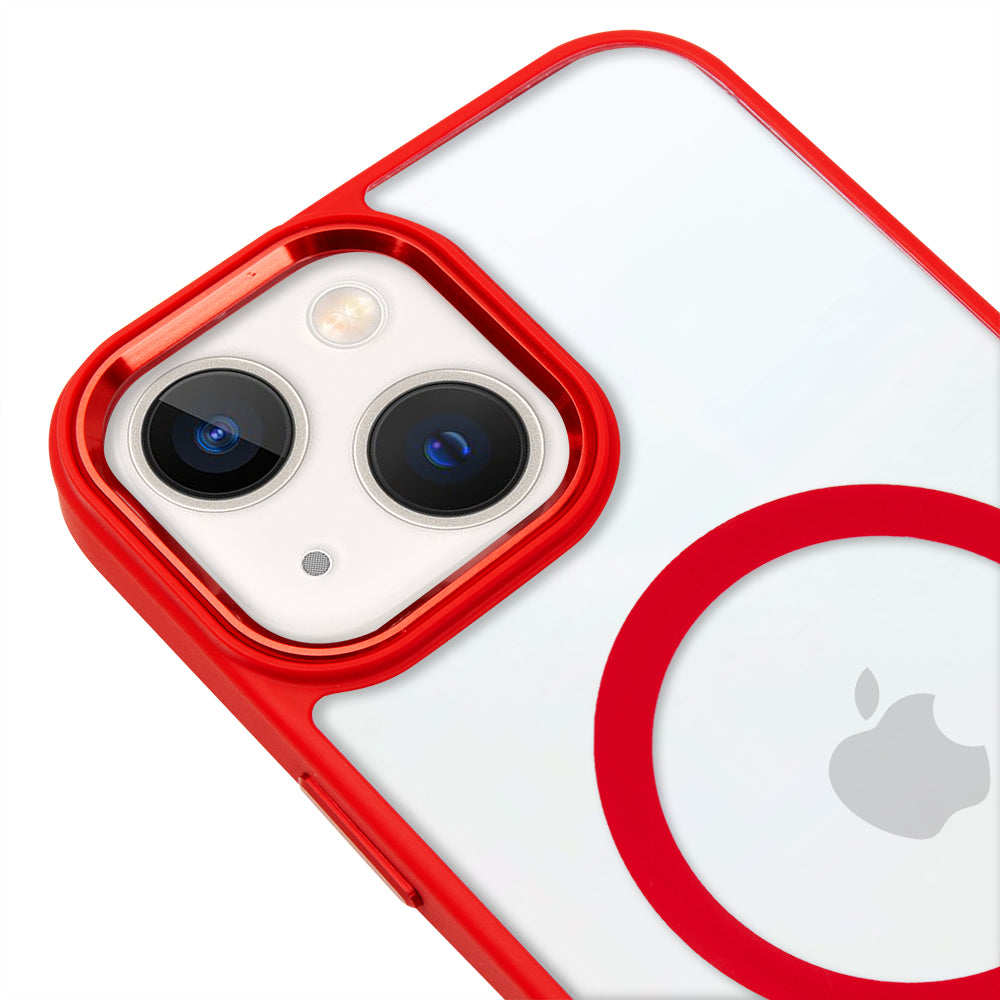 iPhone 13 Magsafe Unique Line Red – Casen Store