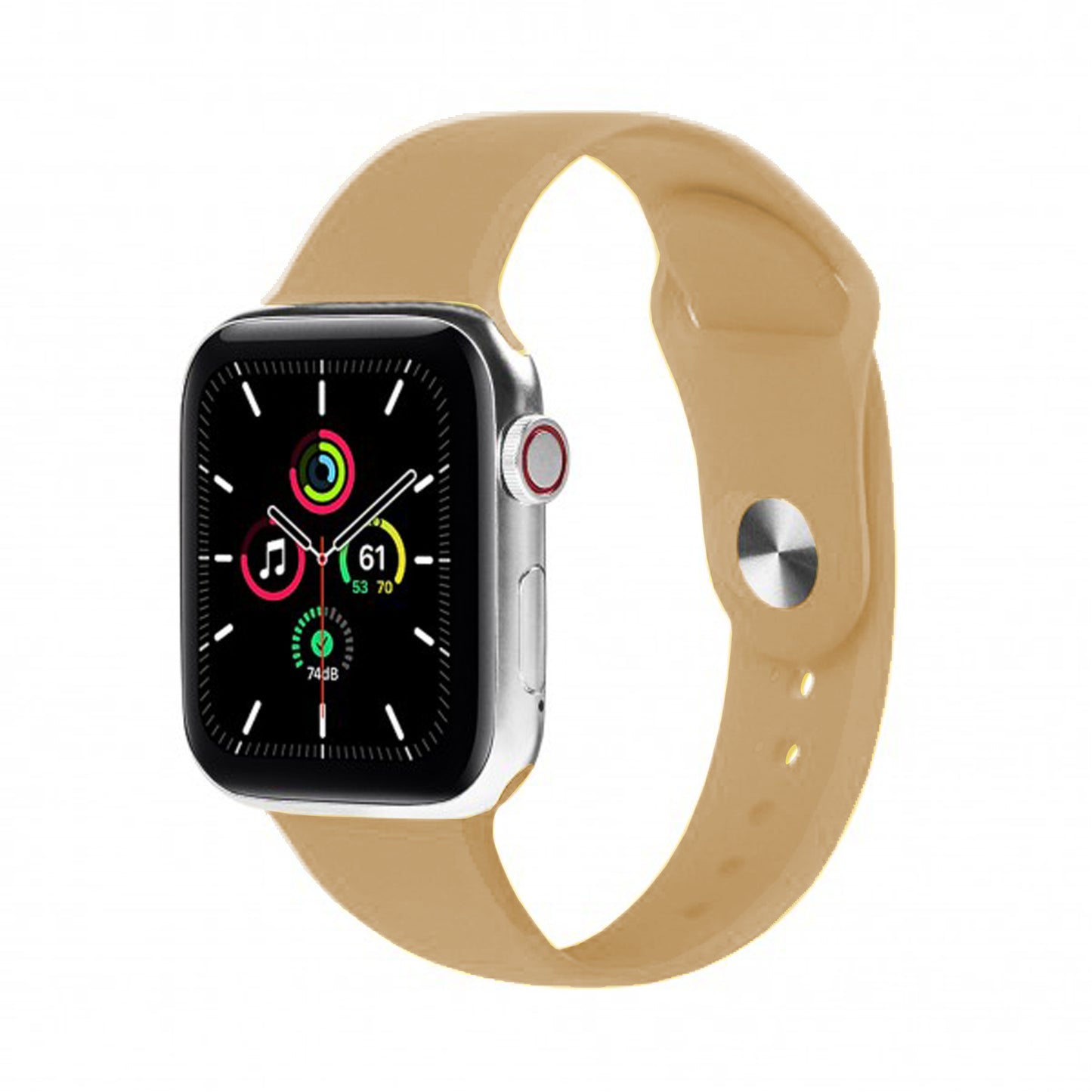 Apple Watch Silicone Walnut Saat Kordonu