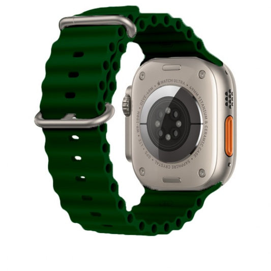 Apple Watch Ocean Silicone Green Saat Kordonu