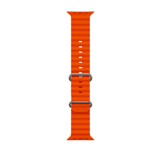 Apple Watch Ocean Silicone Orange Saat Kordonu