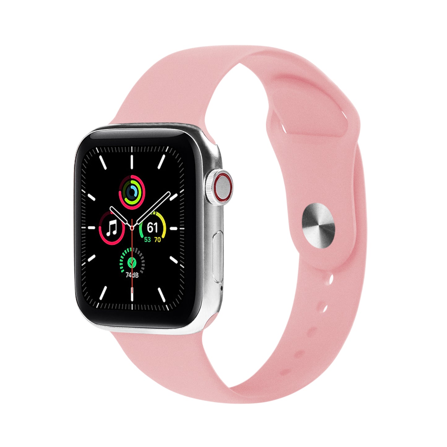 Apple Watch Silicone Grapefruit Saat Kordonu