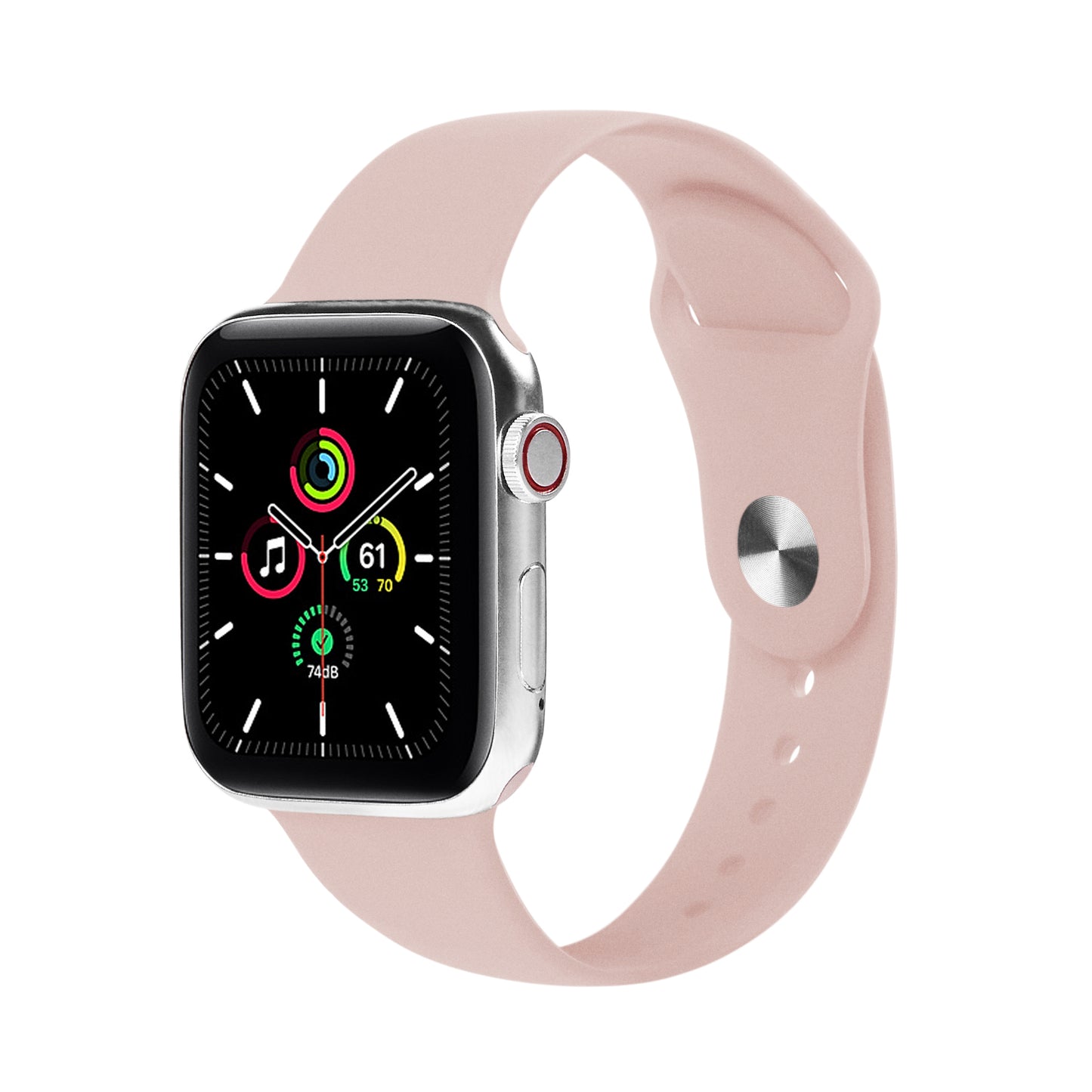 Apple Watch Silicone Pink Sand Saat Kordonu