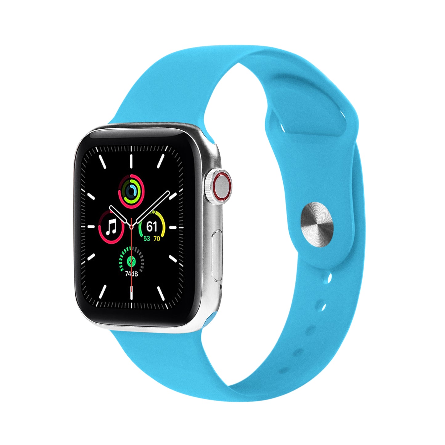 Apple Watch Silicone Surf Blue Saat Kordonu