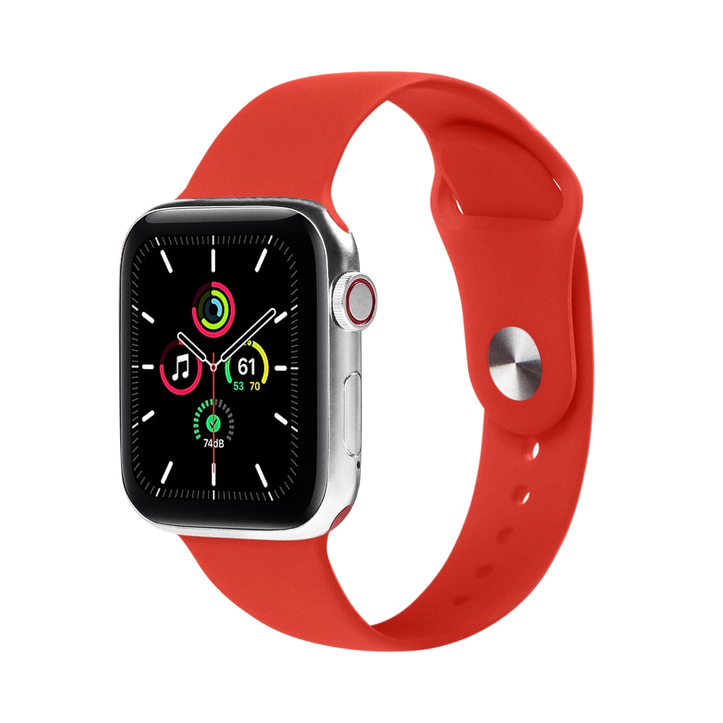 Apple Watch Silicone Red Saat Kordonu