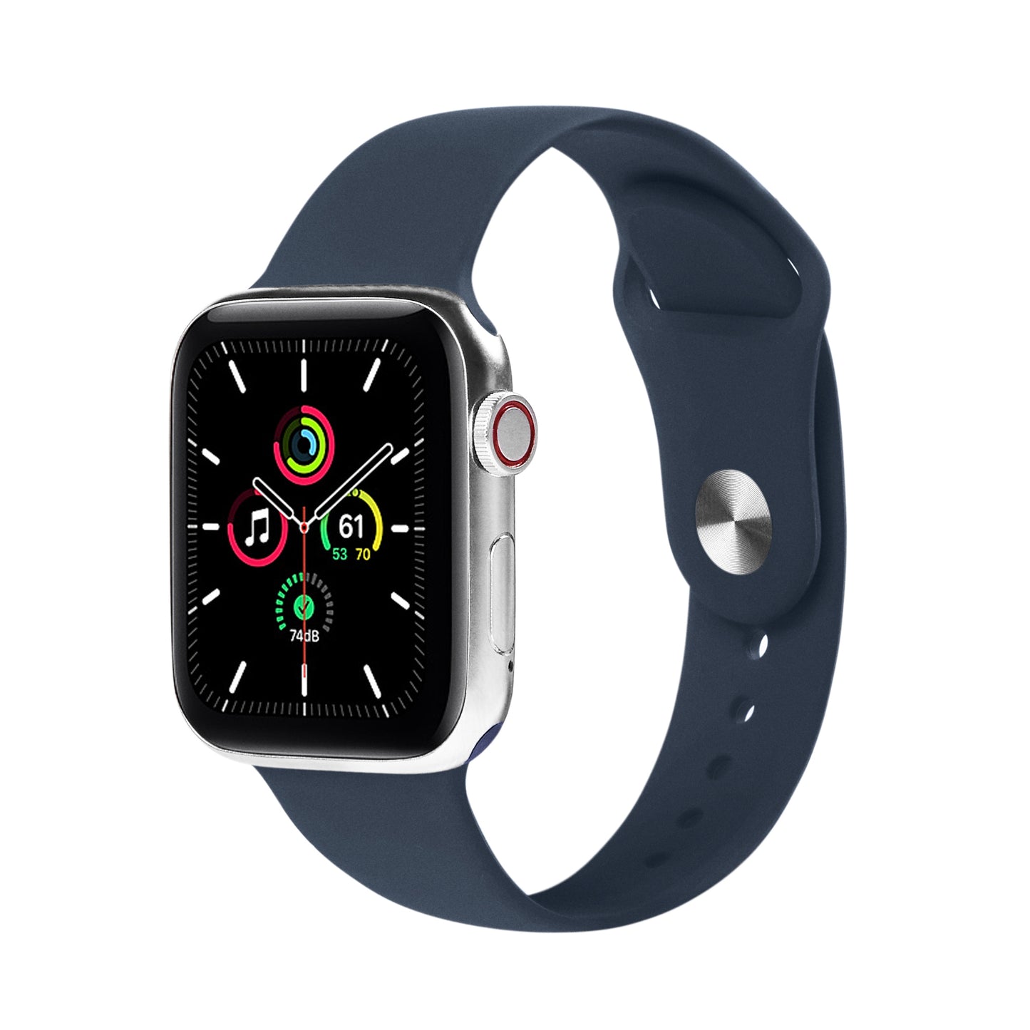 Apple Watch Silicone Midnight Blue Saat Kordonu