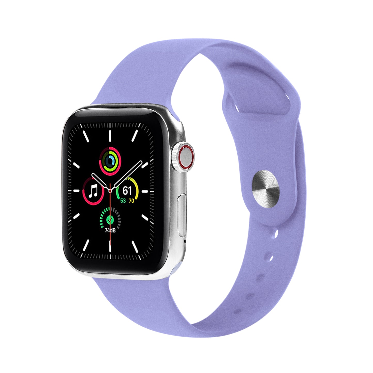 Apple Watch Silicone Lilac Saat Kordonu