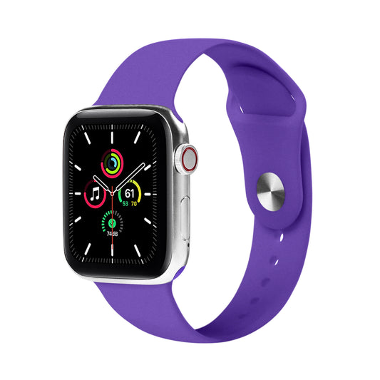 Apple Watch Silicone Ultra Violet Saat Kordonu