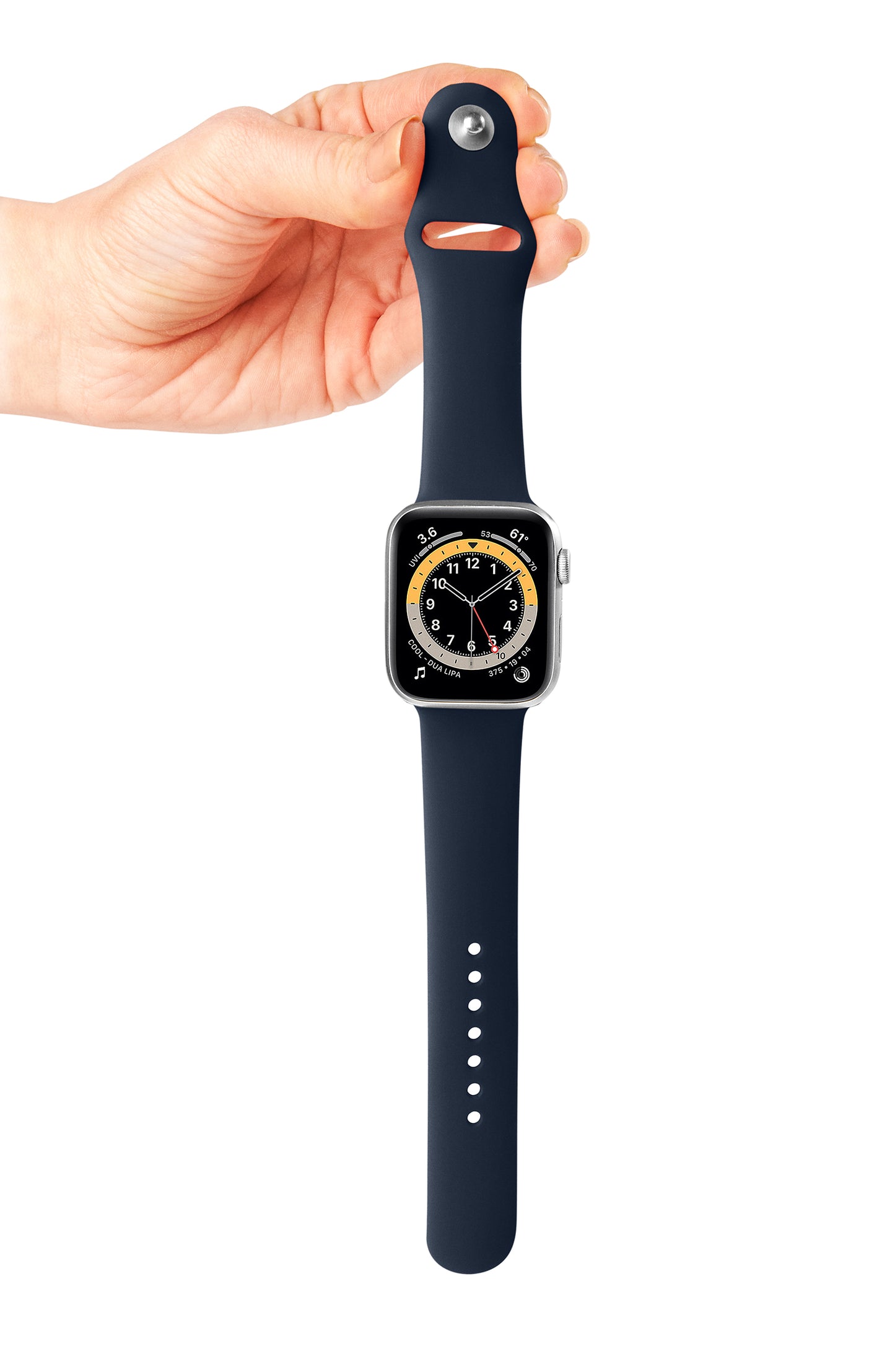 Apple Watch Silicone Midnight Blue Saat Kordonu