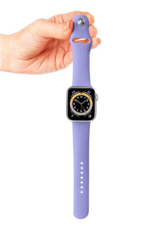 Apple Watch Silicone Lilac Saat Kordonu