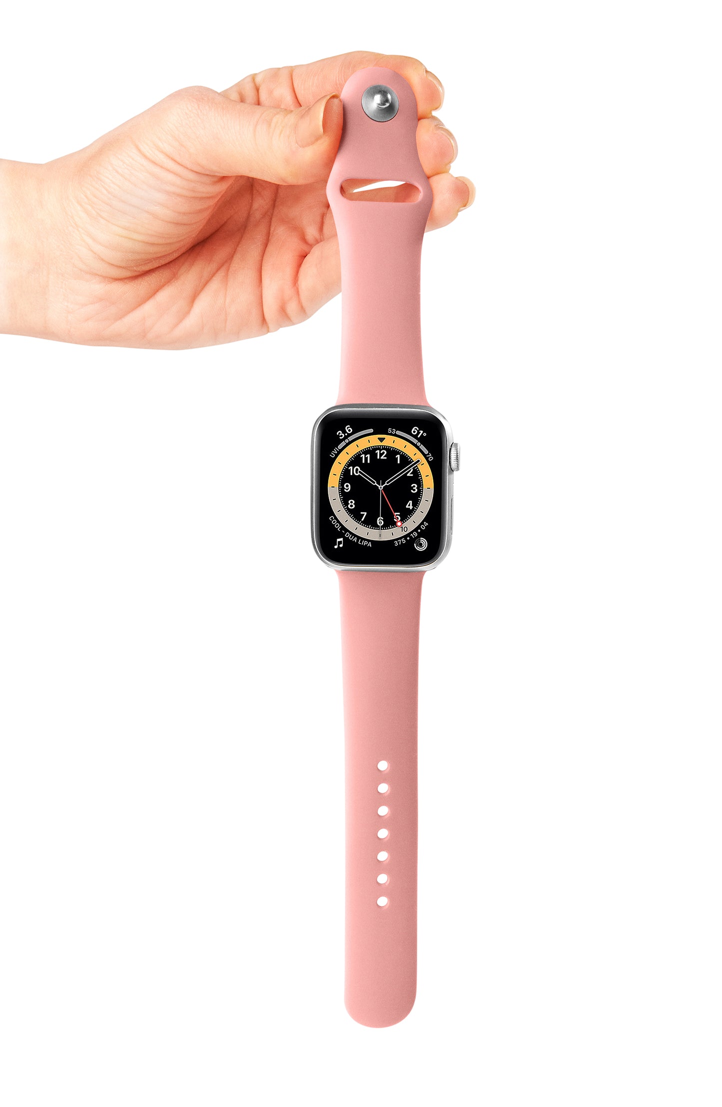 Apple Watch Silicone Grapefruit Saat Kordonu