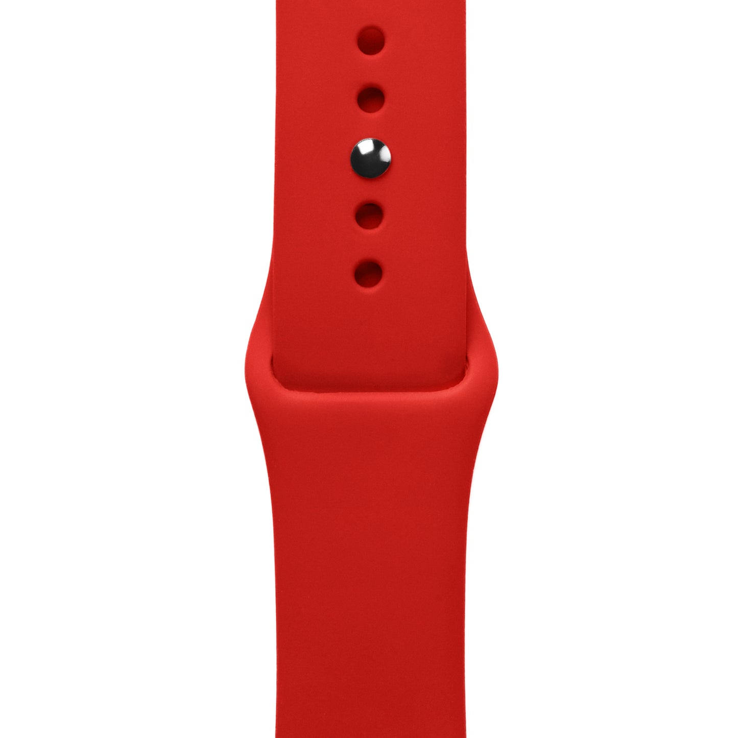 Apple Watch Silicone Red Saat Kordonu