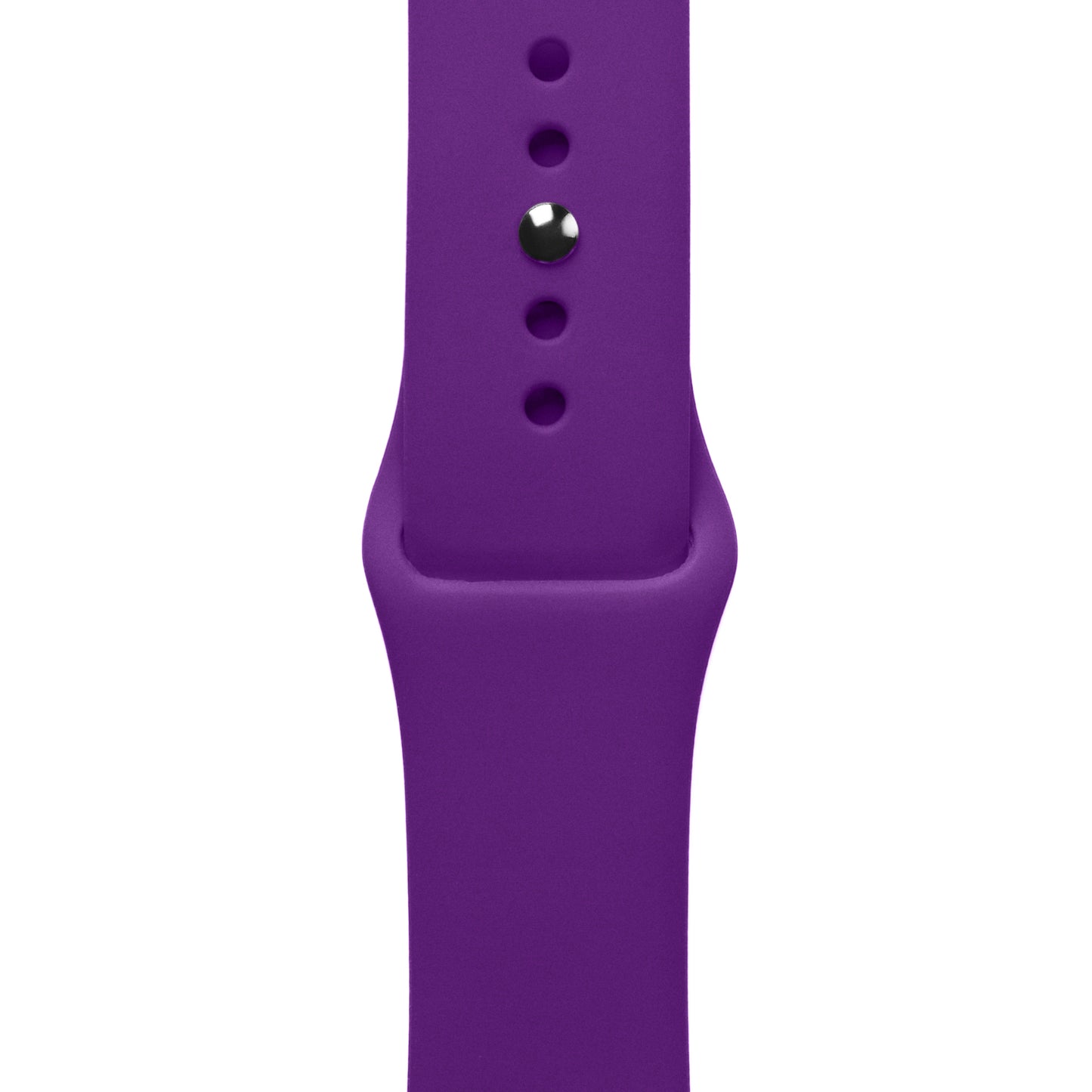 Apple Watch Silicone Purple Saat Kordonu