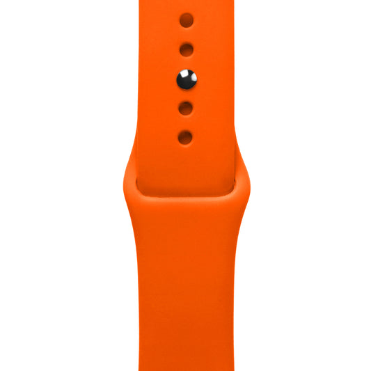 Apple Watch Silicone Orange Saat Kordonu